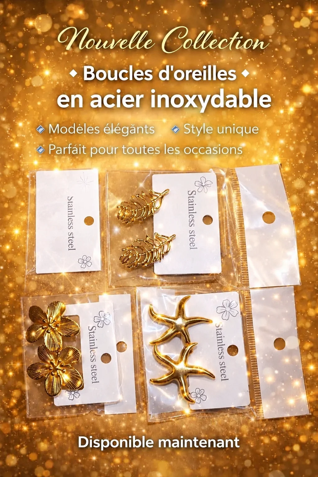 Boucles d'oreilles